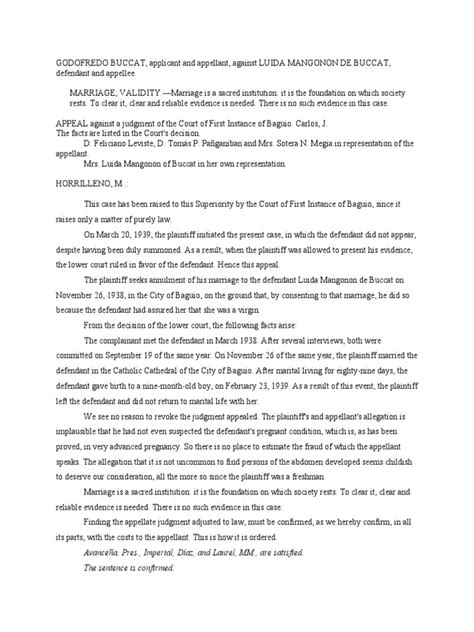 buccat vs buccat case digest|Buccat V Buccat 72 Phil. 19 (1941) .